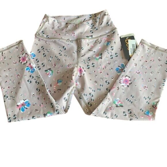 BECCO Cross Front Capris Women’s Mid Rise Stretch Athletic Pants Leggings Size S - Picture 5 of 11